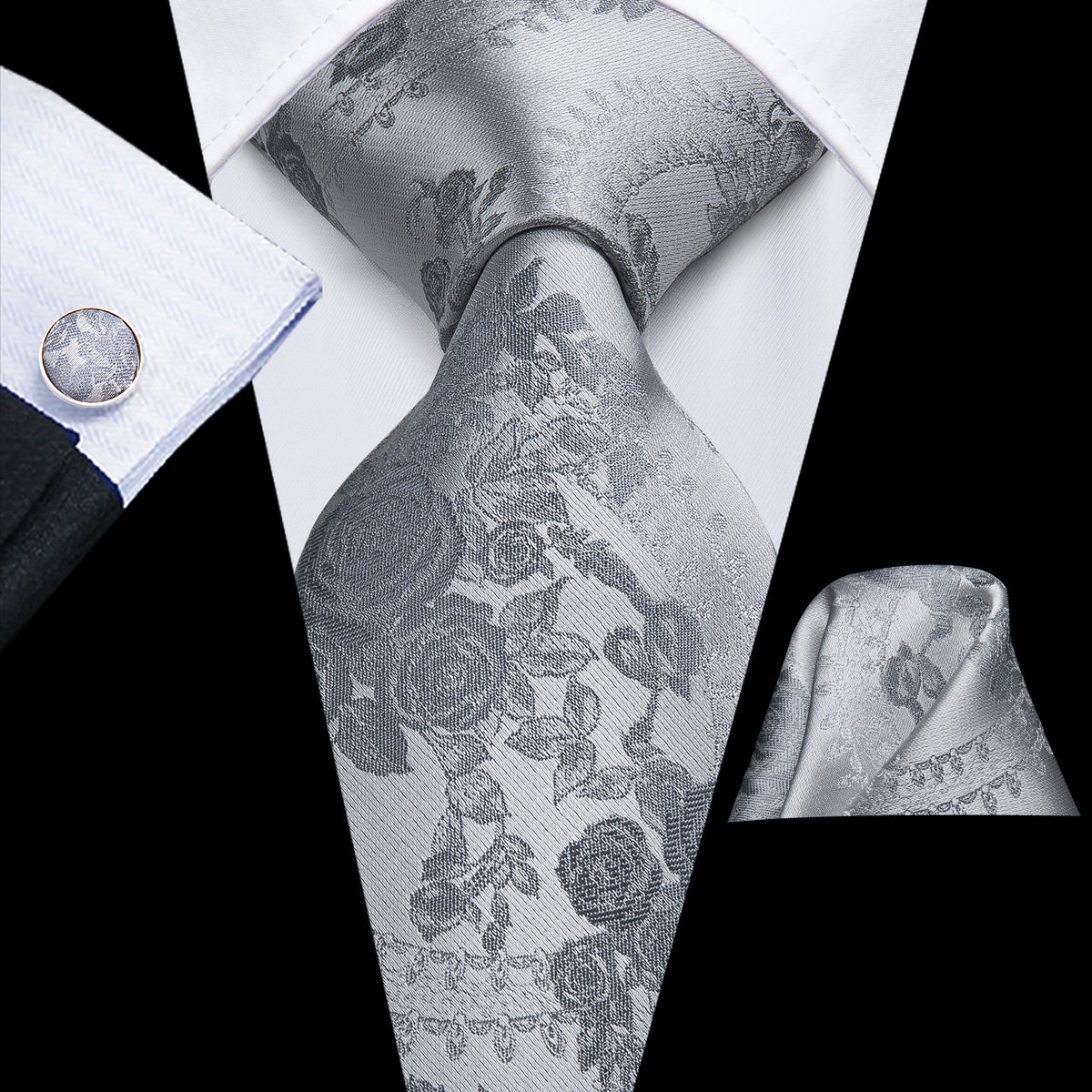 Bibiy ROSETTE NECK TIE グレー BIBIY. MADE | ROSETTE NECK TIE GRAY｜Bibiy.