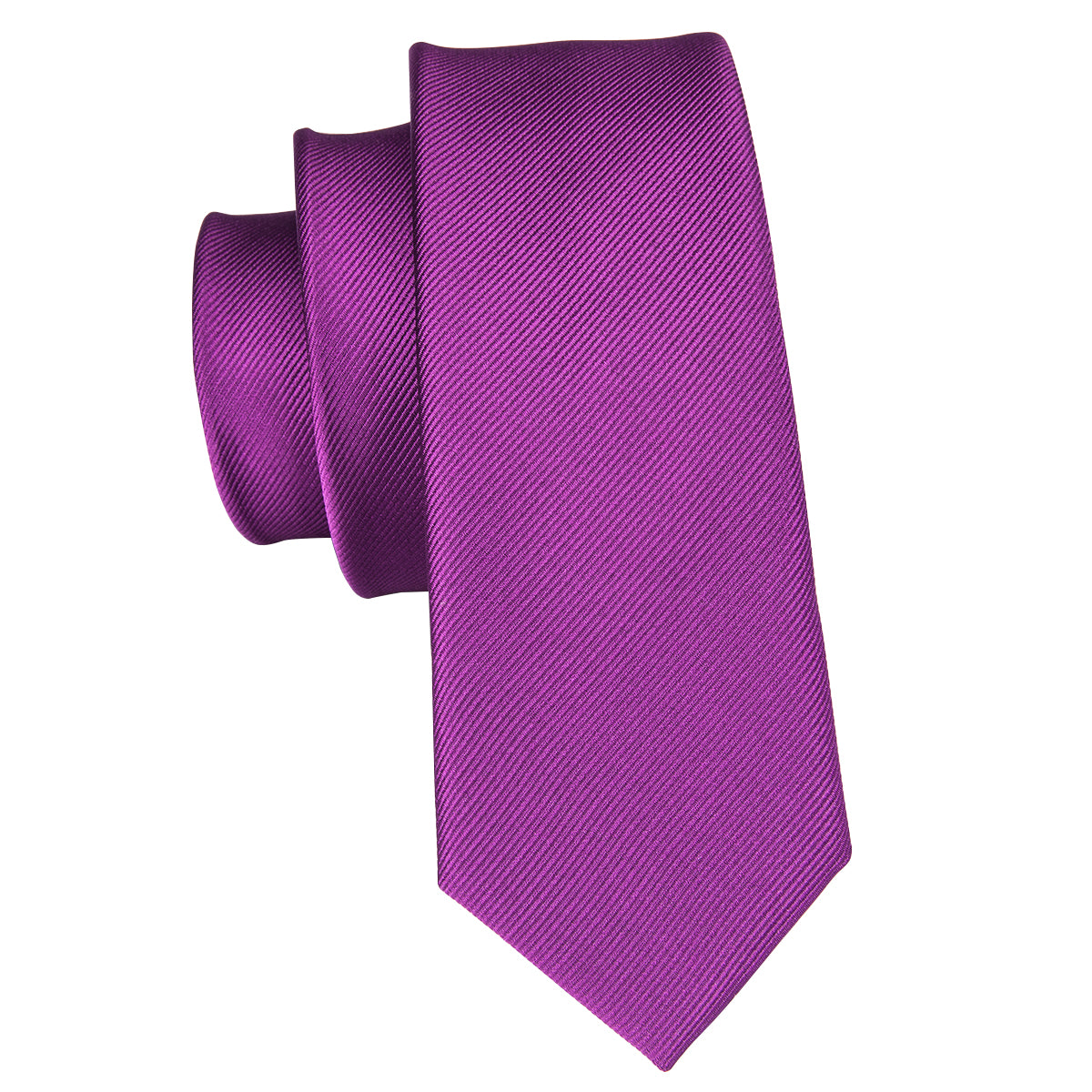 Solid Byzantium Silk Tie