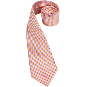 Rose Gold Diamond Silk Tie